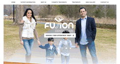 Desktop Screenshot of fusiondentalcare.com